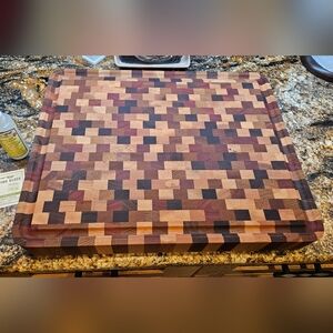 New Amish/Mennonite handmade Sterling Chopping Block/Cutting Board